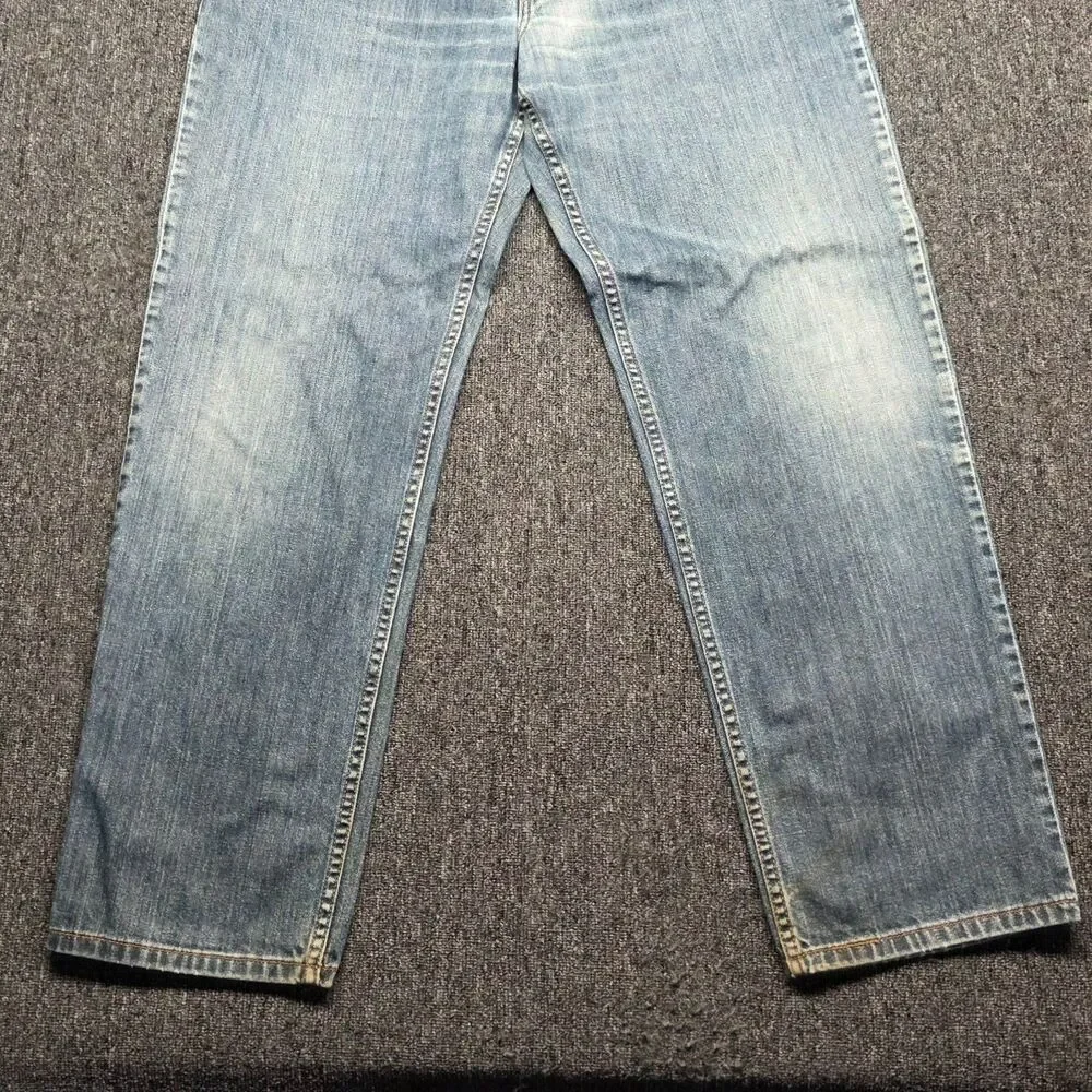 Levis 550 Jeans Mens 36x32 Relaxed Fit Tapered Leg Blue Medium Stonewash Denim
